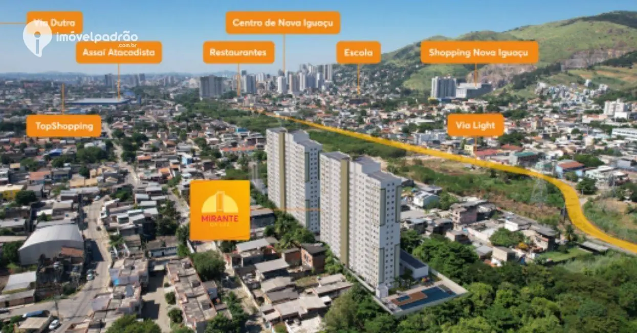 Foto 2 de Apartamento com 2 quartos à venda, 35m2 em Nova Iguacu - RJ