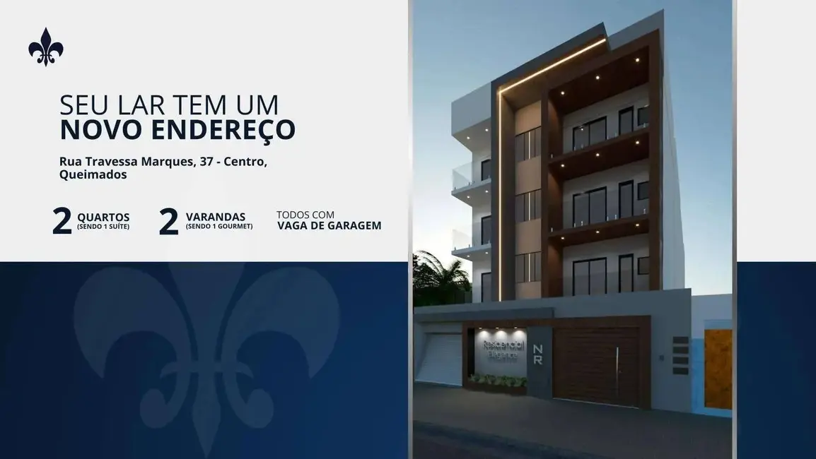 Apartamento com 2 quartos à venda, 66m2 em Centro, Queimados - RJ - imagem 3 Foto 3 de Apartamento com 2 quartos à venda, 66m2 em Centro, Queimados - RJ