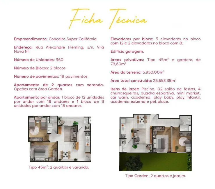 Apartamento com 2 quartos à venda, 45m2 em Vila Itaci, Nova Iguacu - RJ - imagem 3 Foto 3 de Apartamento com 2 quartos à venda, 45m2 em Vila Itaci, Nova Iguacu - RJ