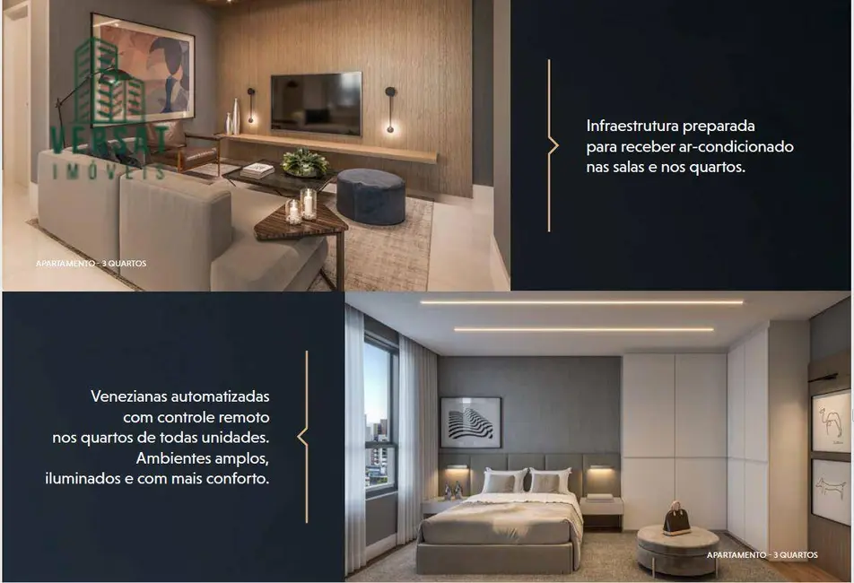 Apartamento com 3 quartos à venda, 94m2 em Juvevê, Curitiba - PR - imagem 5 Foto 5 de Apartamento com 3 quartos à venda, 94m2 em Juvevê, Curitiba - PR