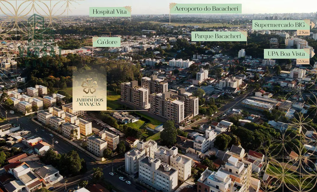 Foto 4 de Apartamento com 2 quartos à venda, 59m2 em Tingui, Curitiba - PR