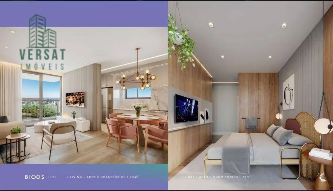 Foto 2 de Apartamento com 2 quartos à venda, 83m2 em Juvevê, Curitiba - PR