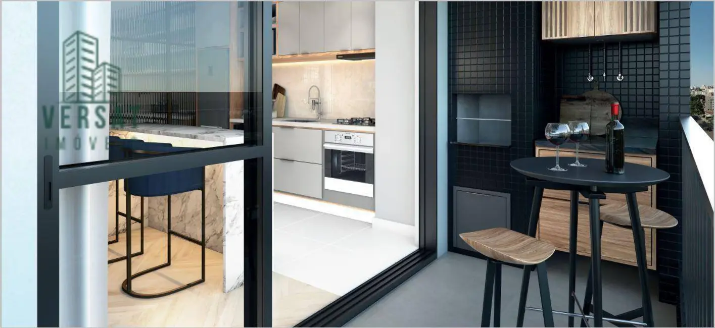 Apartamento com 2 quartos à venda, 56m2 em Juvevê, Curitiba - PR - imagem 4 Foto 4 de Apartamento com 2 quartos à venda, 56m2 em Juvevê, Curitiba - PR