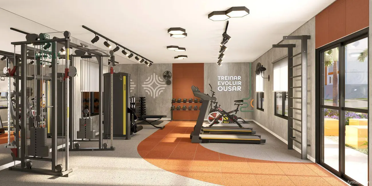 Foto 9 de Apartamento com 3 quartos à venda, 62m2 em Cidade Industrial, Curitiba - PR