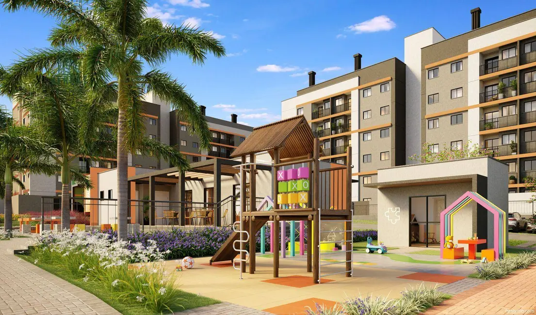 Foto 9 de Apartamento com 2 quartos à venda, 53m2 em Cidade Industrial, Curitiba - PR