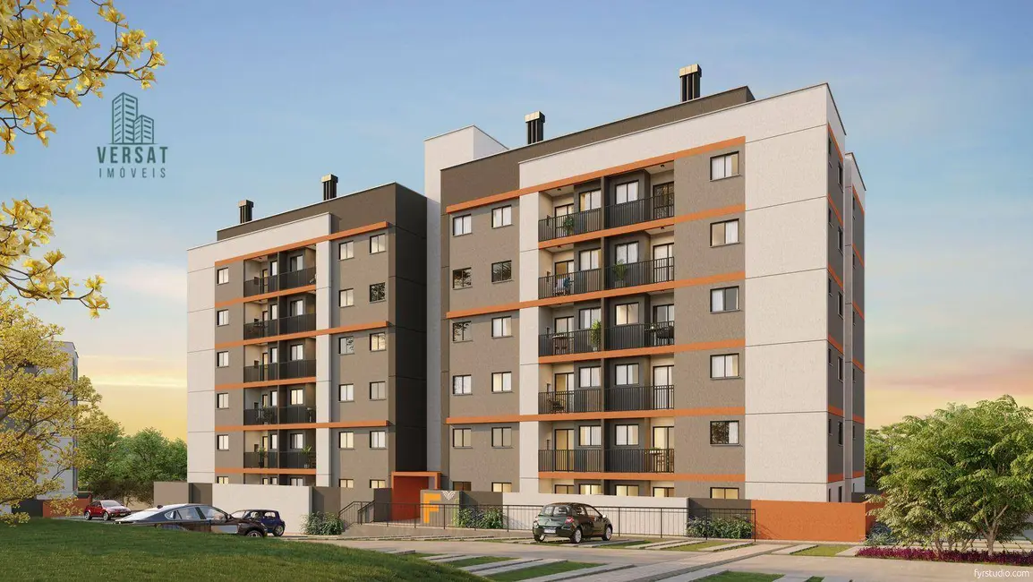 Foto 2 de Apartamento com 2 quartos à venda, 53m2 em Cidade Industrial, Curitiba - PR