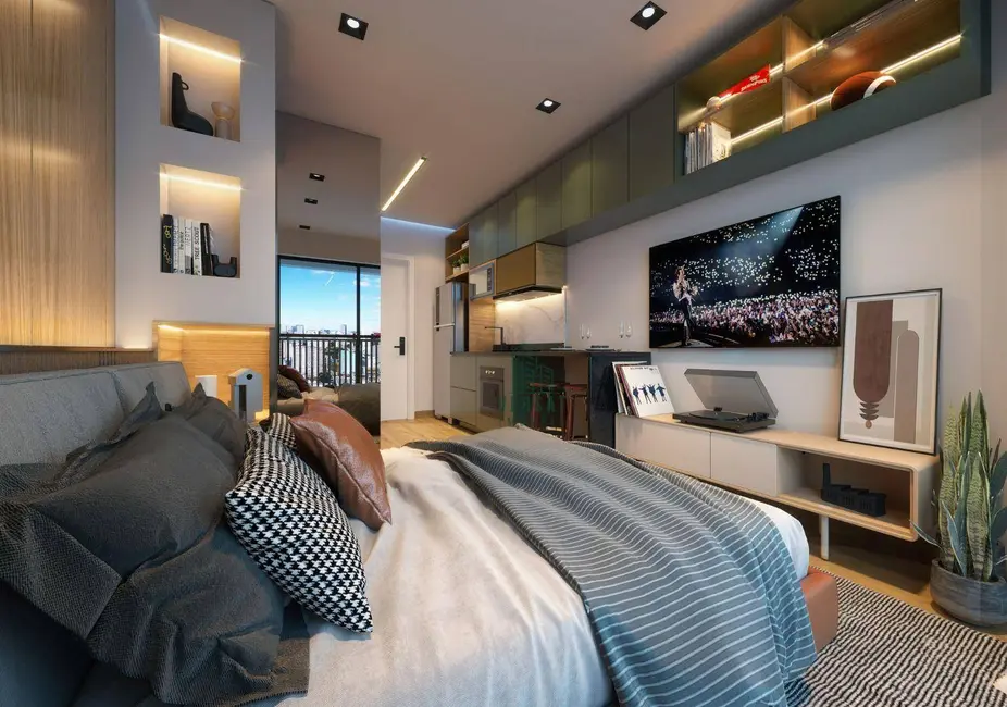 Foto 9 de Apartamento com 2 quartos à venda, 50m2 em Centro, Curitiba - PR