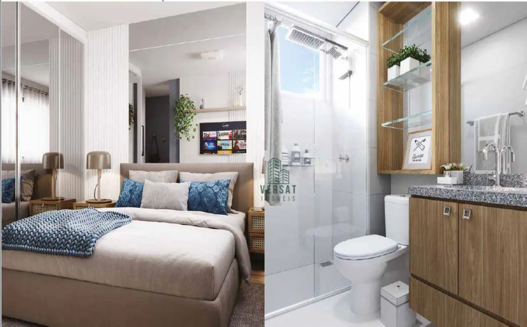 Foto 5 de Apartamento com 2 quartos à venda, 45m2 em Prado Velho, Curitiba - PR