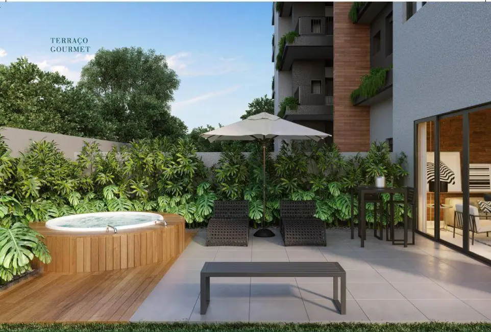 Foto 9 de Apartamento com 2 quartos à venda, 68m2 em Cabral, Curitiba - PR