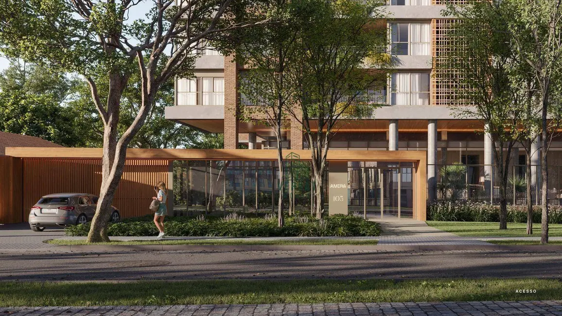 Foto 3 de Apartamento com 3 quartos à venda, 215m2 em Cabral, Curitiba - PR