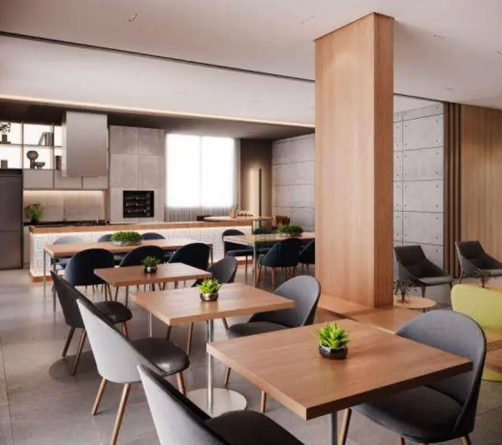 Foto 4 de Kitnet com 1 quarto à venda, 27m2 em Alto da Glória, Curitiba - PR