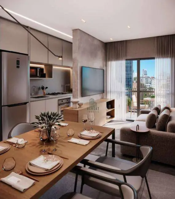 Foto 2 de Apartamento com 2 quartos à venda, 55m2 em Alto da Glória, Curitiba - PR