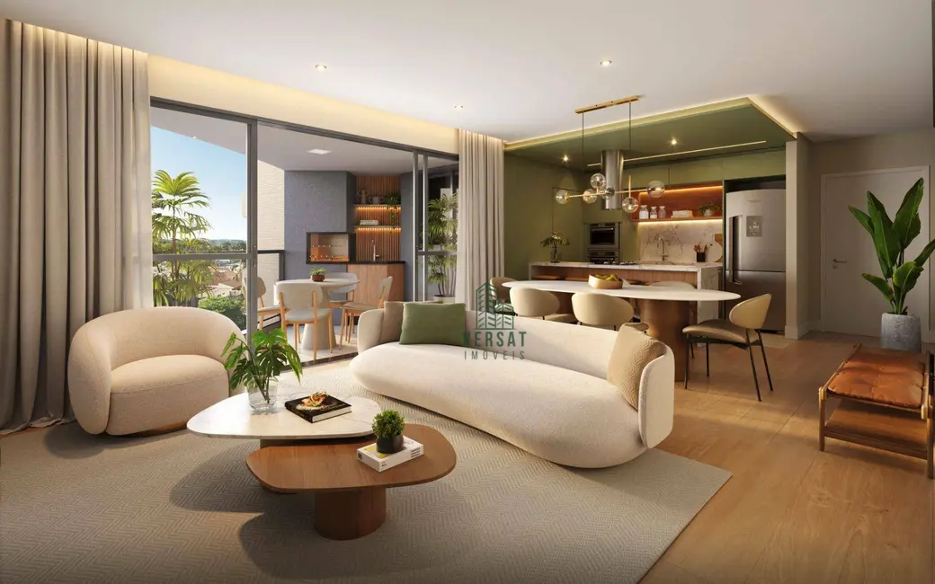 Foto 1 de Apartamento com 2 quartos à venda, 72m2 em Ahú, Curitiba - PR