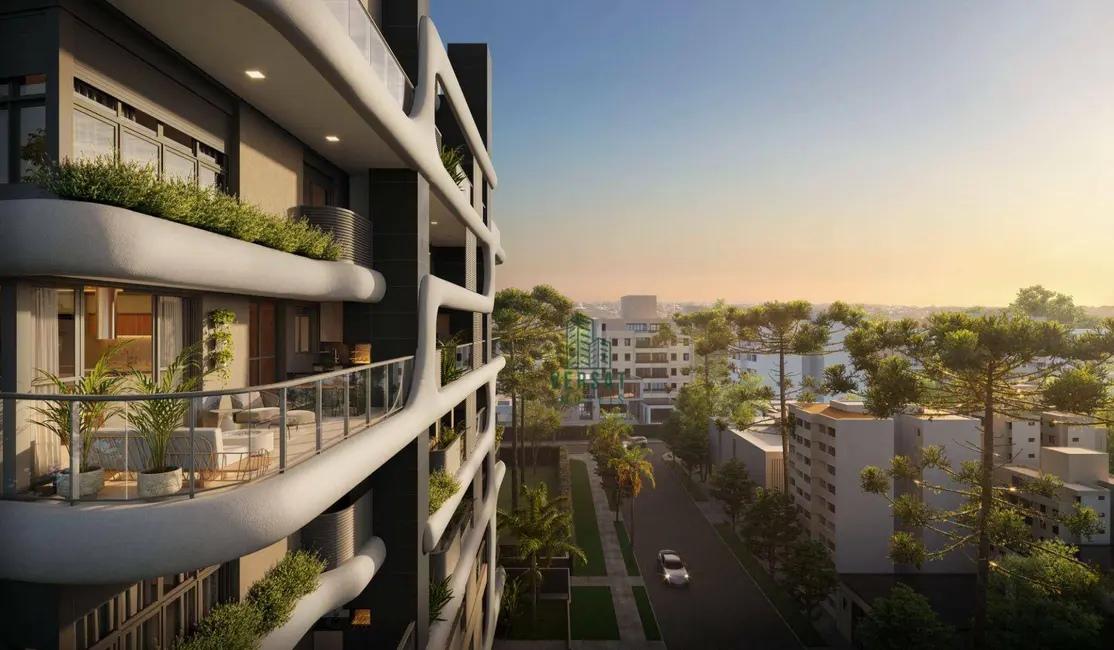Foto 1 de Apartamento com 3 quartos à venda, 161m2 em Ahú, Curitiba - PR