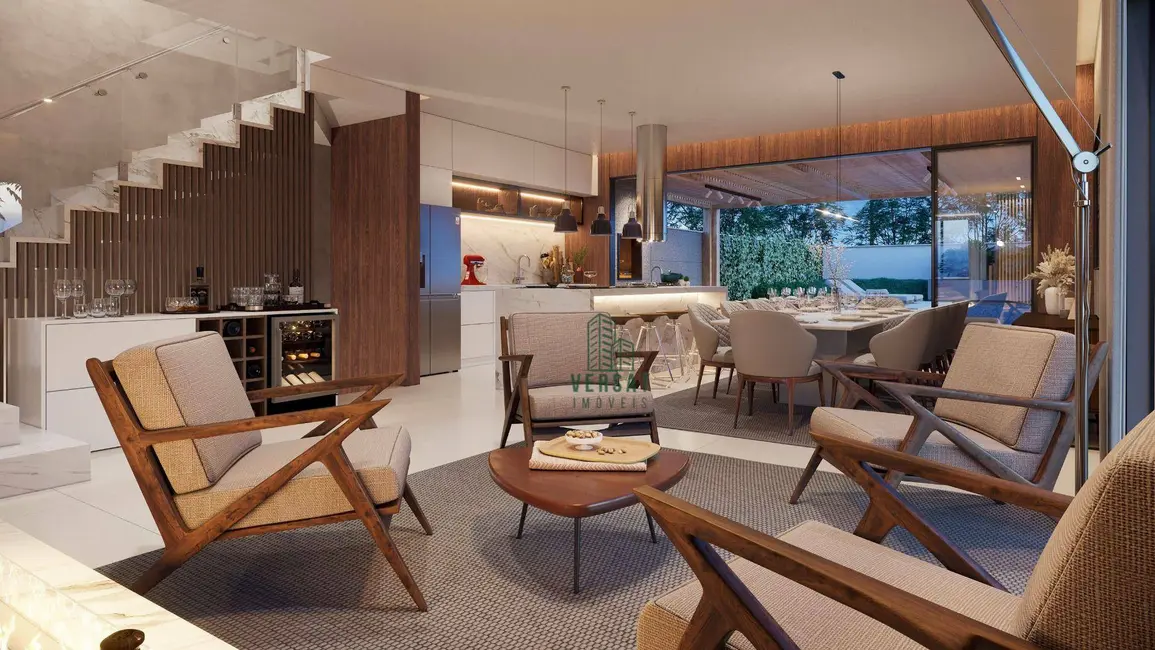 Foto 3 de Casa com 4 quartos à venda, 305m2 em Vista Alegre, Curitiba - PR