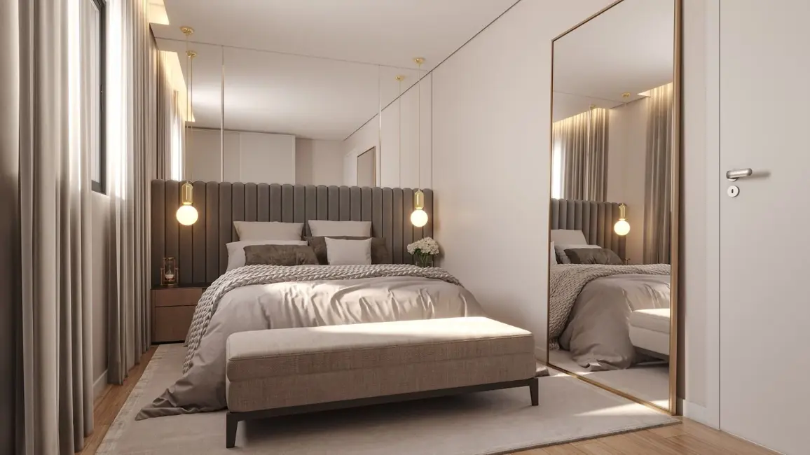 Foto 6 de Apartamento com 3 quartos à venda, 58m2 em Capão Raso, Curitiba - PR