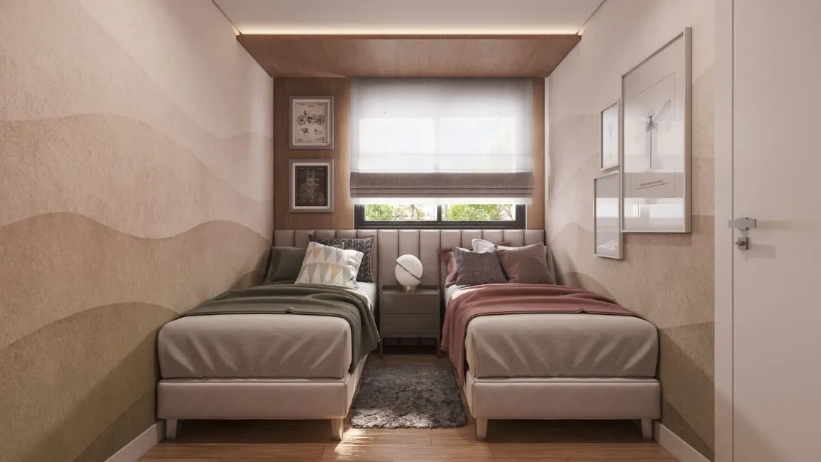 Foto 5 de Apartamento com 3 quartos à venda, 58m2 em Capão Raso, Curitiba - PR