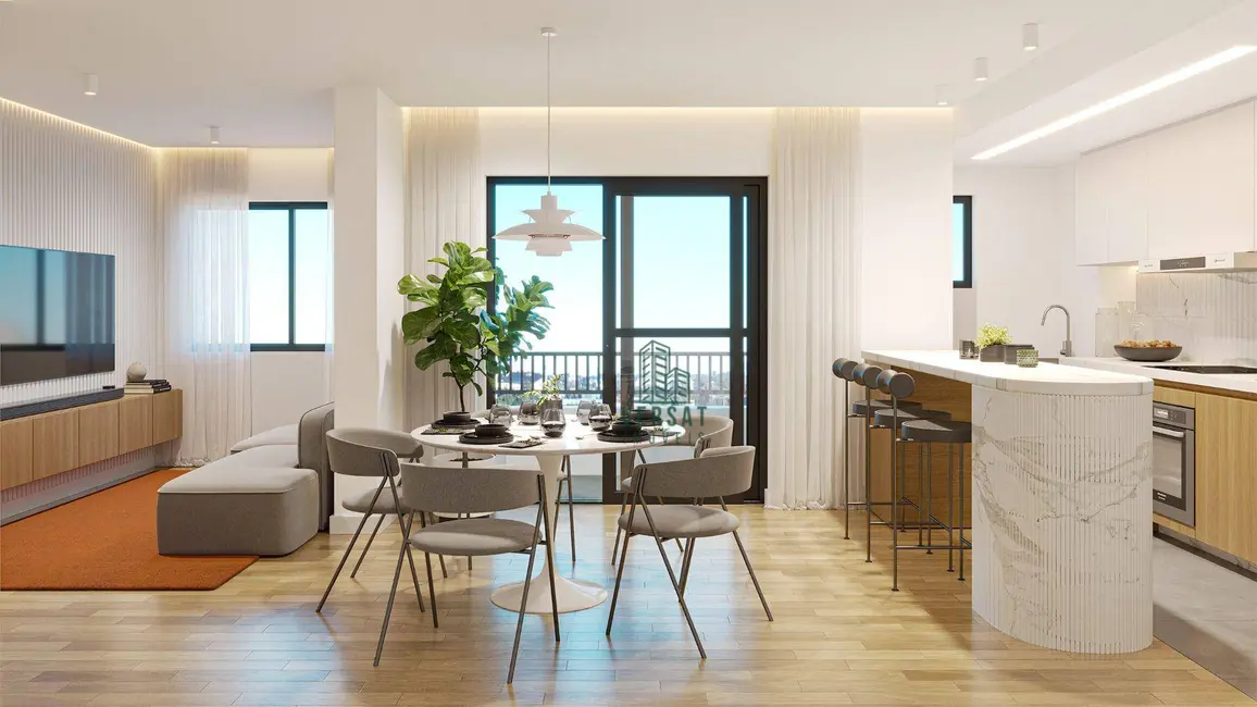 Apartamento com 2 quartos à venda, 52m2 em Centro, Pinhais - PR - imagem 4 Foto 4 de Apartamento com 2 quartos à venda, 52m2 em Centro, Pinhais - PR