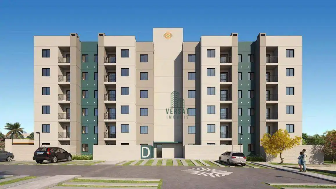 Foto 1 de Apartamento com 2 quartos à venda, 46m2 em Cidade Industrial, Curitiba - PR