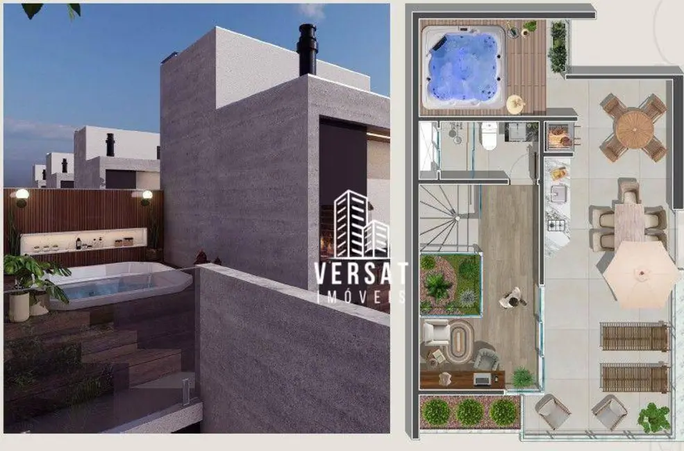 Foto 9 de Sobrado com 3 quartos à venda, 160m2 em Portão, Curitiba - PR