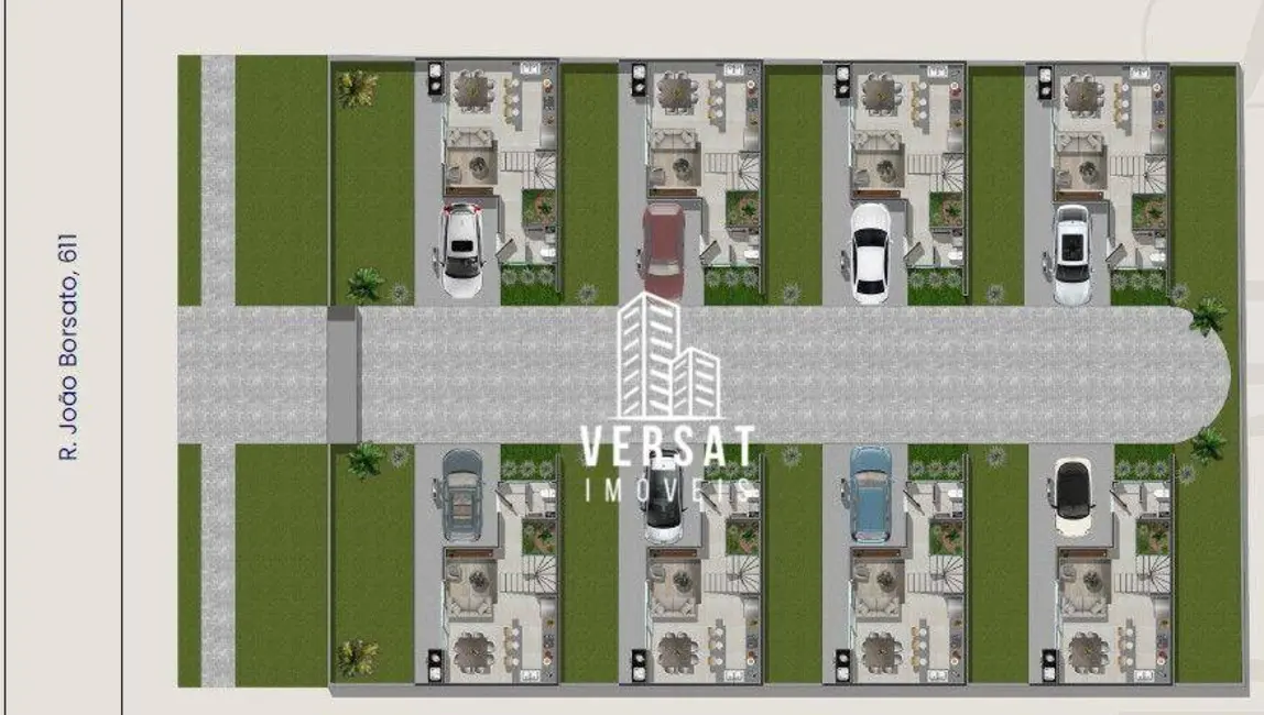 Foto 5 de Sobrado com 3 quartos à venda, 160m2 em Portão, Curitiba - PR