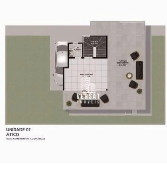 Sobrado com 3 quartos à venda, 140m2 em Novo Mundo, Curitiba - PR - imagem 4 Foto 4 de Sobrado com 3 quartos à venda, 140m2 em Novo Mundo, Curitiba - PR