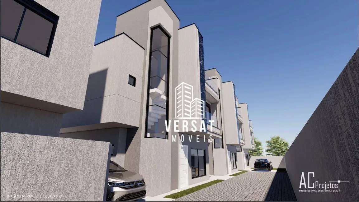 Foto 9 de Sobrado com 3 quartos à venda, 127m2 em Capão Raso, Curitiba - PR