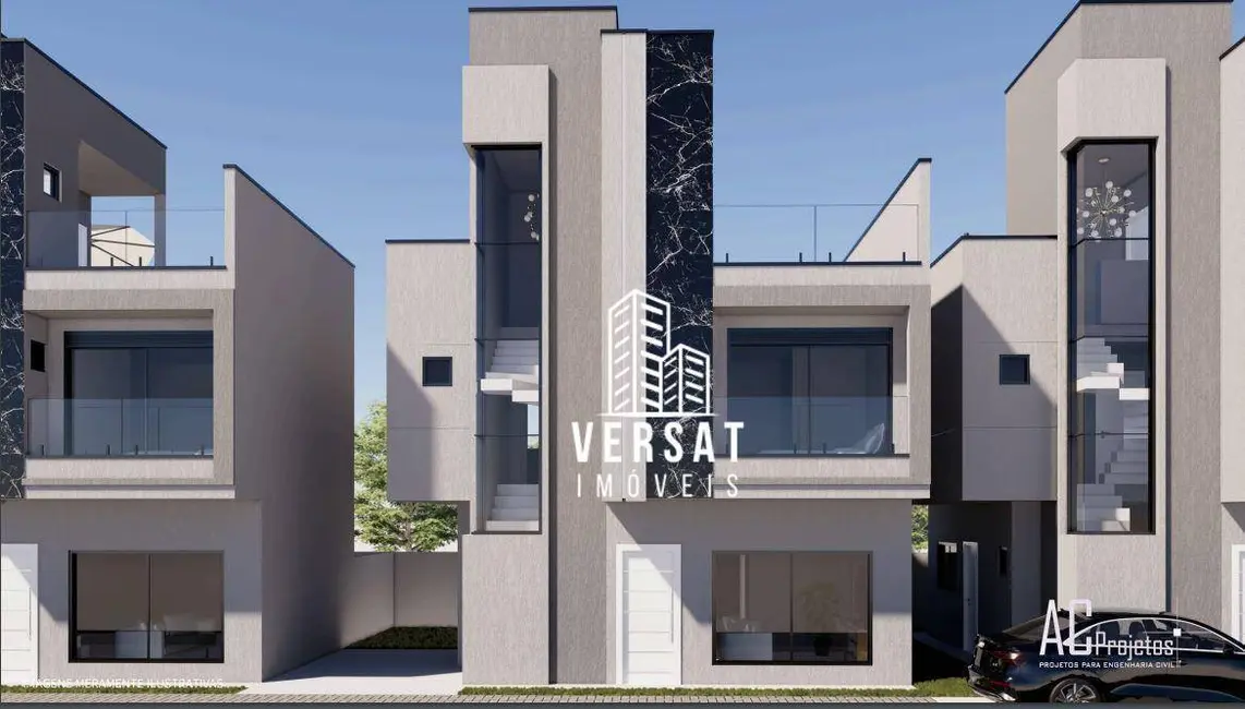 Foto 7 de Sobrado com 3 quartos à venda, 127m2 em Capão Raso, Curitiba - PR