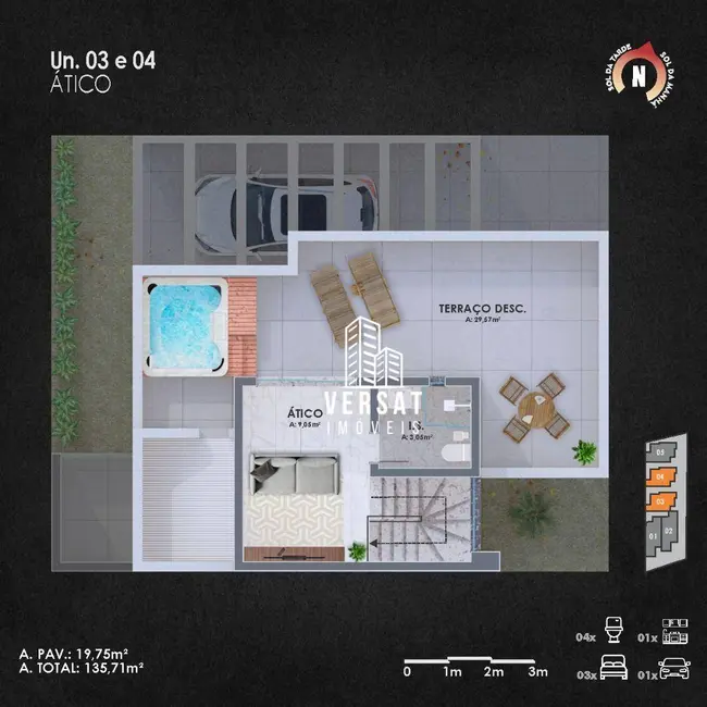 Sobrado com 3 quartos à venda, 135m2 em Uberaba, Curitiba - PR - imagem 8 Foto 8 de Sobrado com 3 quartos à venda, 135m2 em Uberaba, Curitiba - PR