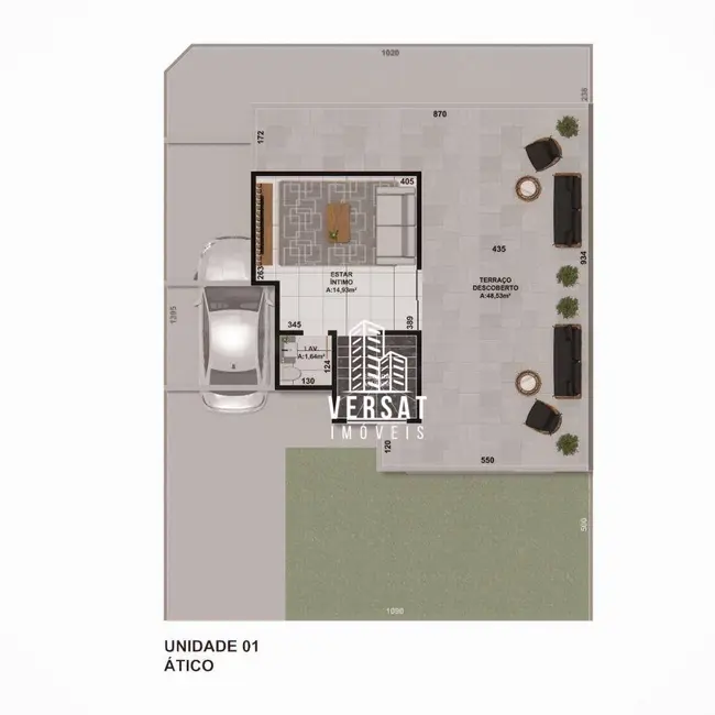 Foto 5 de Sobrado com 3 quartos à venda, 157m2 em Uberaba, Curitiba - PR