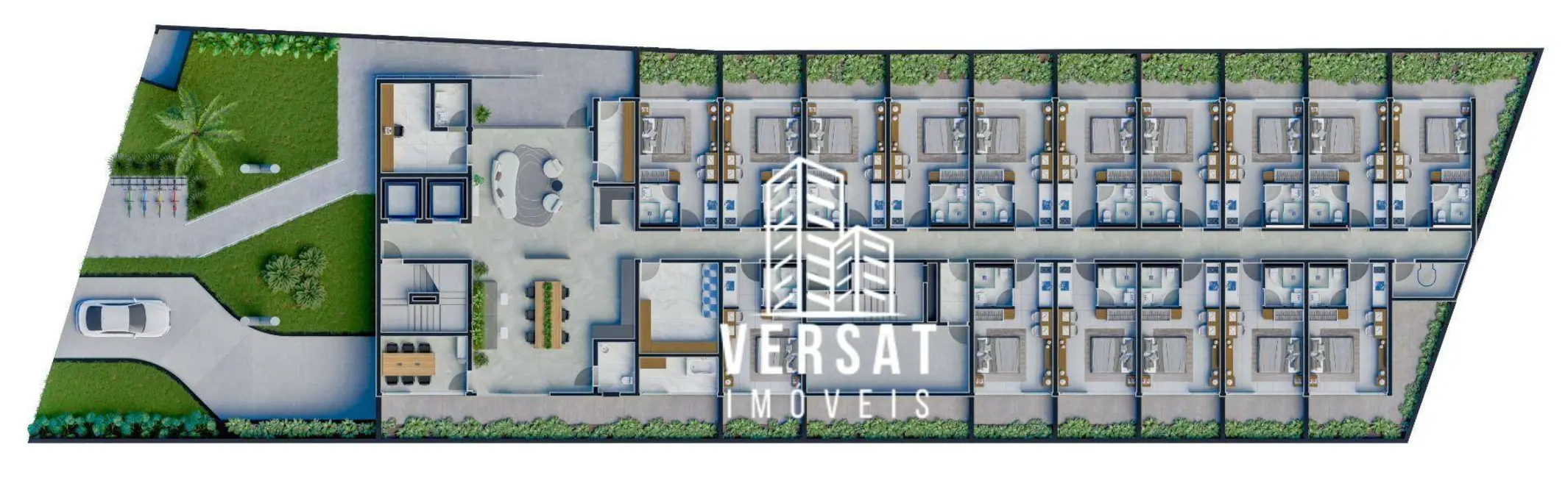 Kitnet com 1 quarto à venda, 19m2 em Água Verde, Curitiba - PR - imagem 9 Foto 9 de Kitnet com 1 quarto à venda, 19m2 em Água Verde, Curitiba - PR