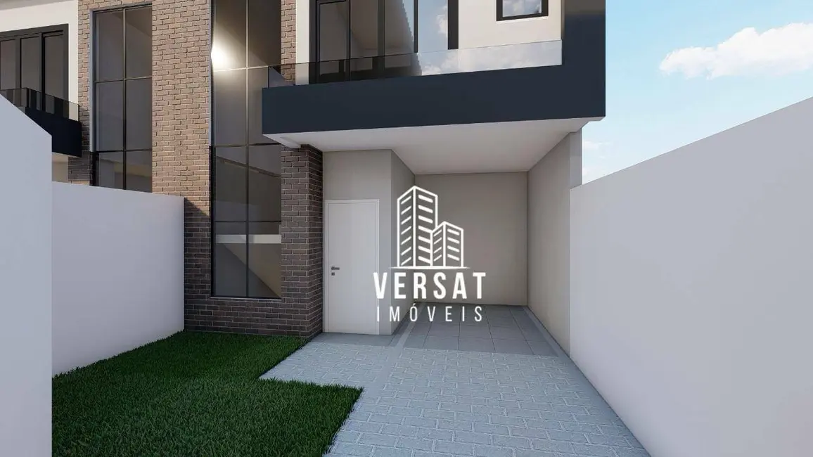 Sobrado com 3 quartos à venda, 111m2 em Uberaba, Curitiba - PR - imagem 1 Foto 1 de Sobrado com 3 quartos à venda, 111m2 em Uberaba, Curitiba - PR