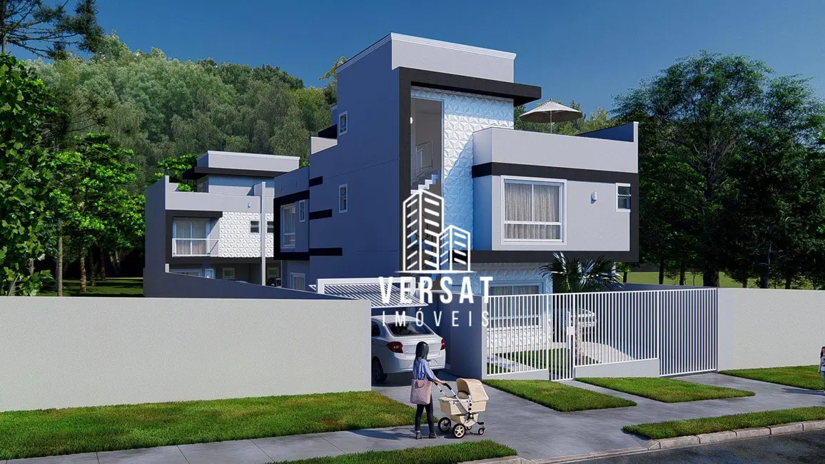 Sobrado com 3 quartos à venda, 157m2 em Uberaba, Curitiba - PR - imagem 2 Foto 2 de Sobrado com 3 quartos à venda, 157m2 em Uberaba, Curitiba - PR