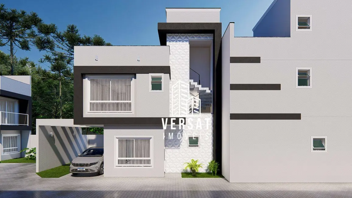 Sobrado com 3 quartos à venda, 157m2 em Uberaba, Curitiba - PR - imagem 1 Foto 1 de Sobrado com 3 quartos à venda, 157m2 em Uberaba, Curitiba - PR