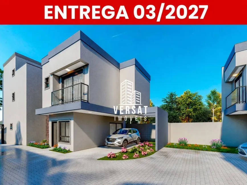 Sobrado com 3 quartos à venda, 116m2 em Uberaba, Curitiba - PR - imagem 1 Foto 1 de Sobrado com 3 quartos à venda, 116m2 em Uberaba, Curitiba - PR