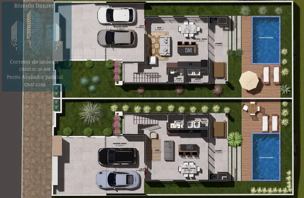 Foto 3 de Casa com 3 quartos à venda, 206m2 em Ingleses do Rio Vermelho, Florianopolis - SC