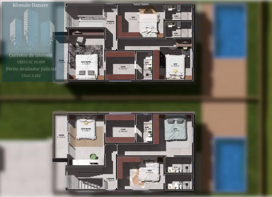 Foto 4 de Casa com 3 quartos à venda, 206m2 em Ingleses do Rio Vermelho, Florianopolis - SC