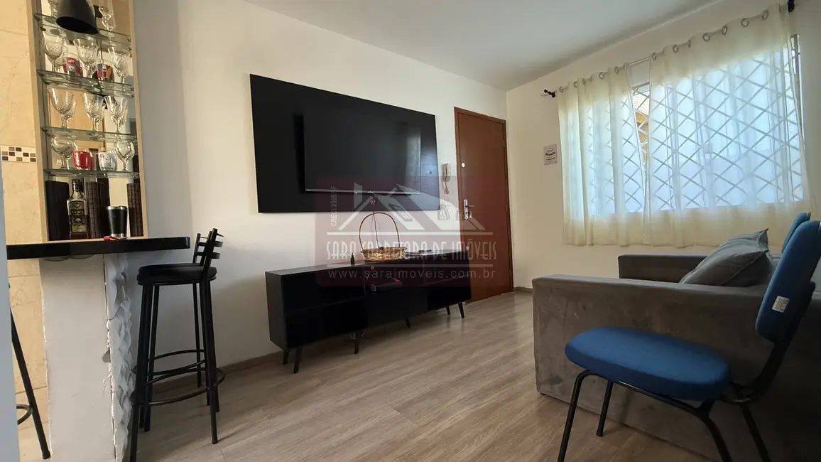 Foto 4 de Apartamento com 2 quartos à venda, 55m2 em Monza, Colombo - PR