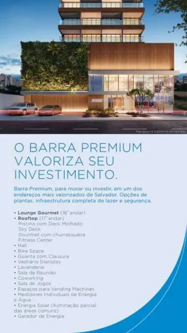 Foto 5 de Apartamento com 1 quarto à venda, 24m2 em Barra, Salvador - BA