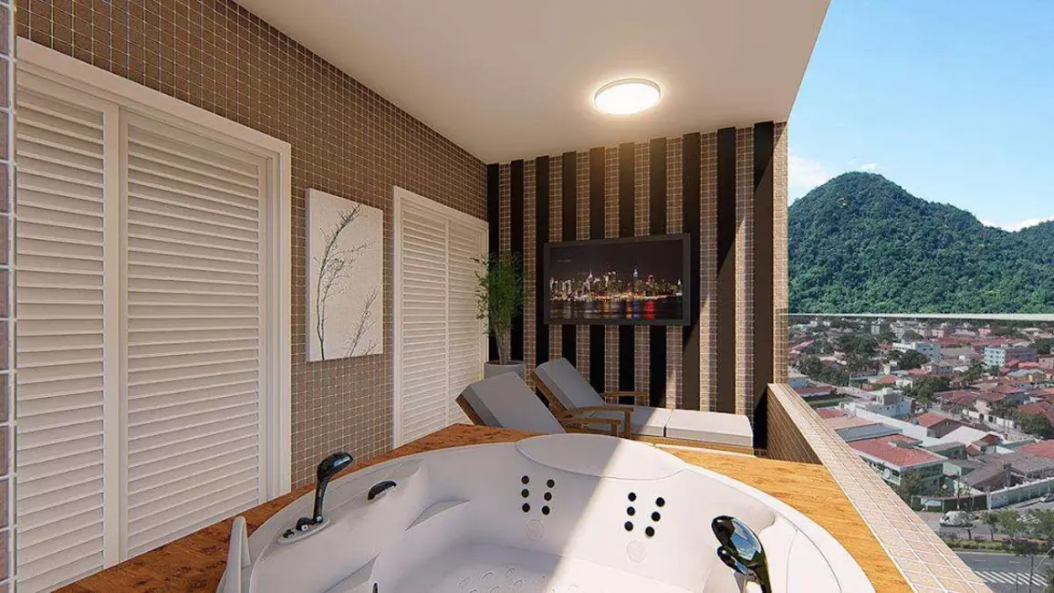 Foto 8 de Apartamento com 2 quartos à venda, 123m2 em Canto do Forte, Praia Grande - SP