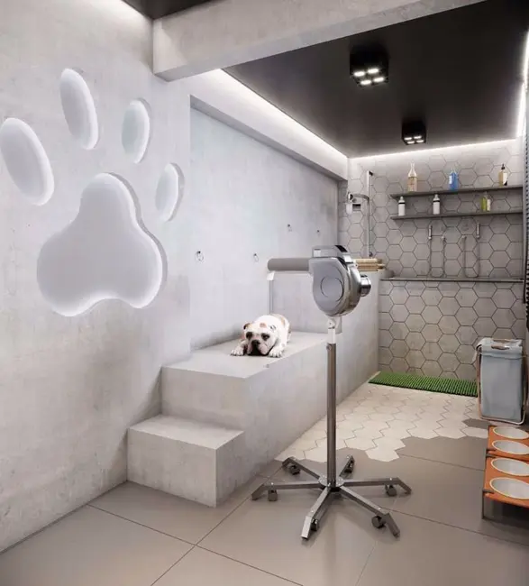 Apartamento com 2 quartos à venda, 124m2 em Boqueirão, Praia Grande - SP - imagem 4 Foto 4 de Apartamento com 2 quartos à venda, 124m2 em Boqueirão, Praia Grande - SP