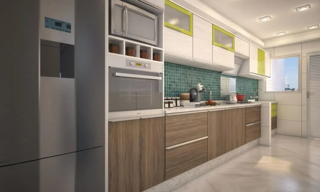 Foto 2 de Apartamento com 2 quartos à venda, 65m2 em Ocian, Praia Grande - SP
