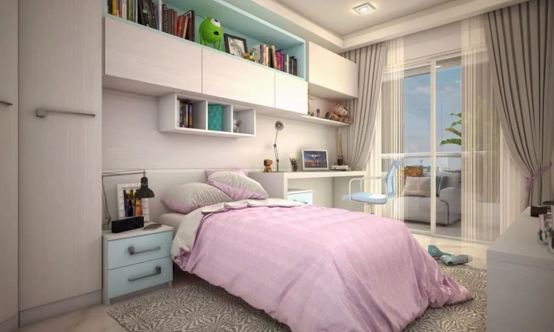 Foto 3 de Apartamento com 2 quartos à venda, 64m2 em Ocian, Praia Grande - SP