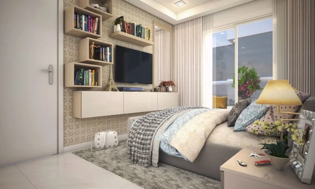 Foto 4 de Apartamento com 2 quartos à venda, 64m2 em Ocian, Praia Grande - SP