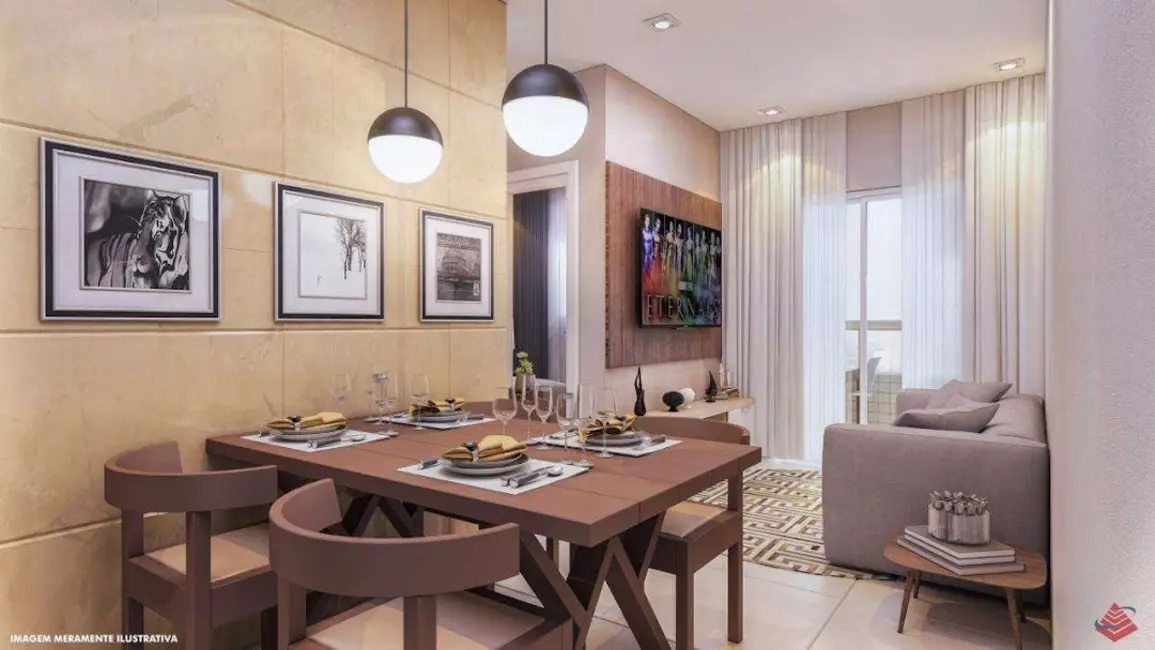 Foto 5 de Apartamento com 2 quartos à venda, 90m2 em Praia Grande - SP