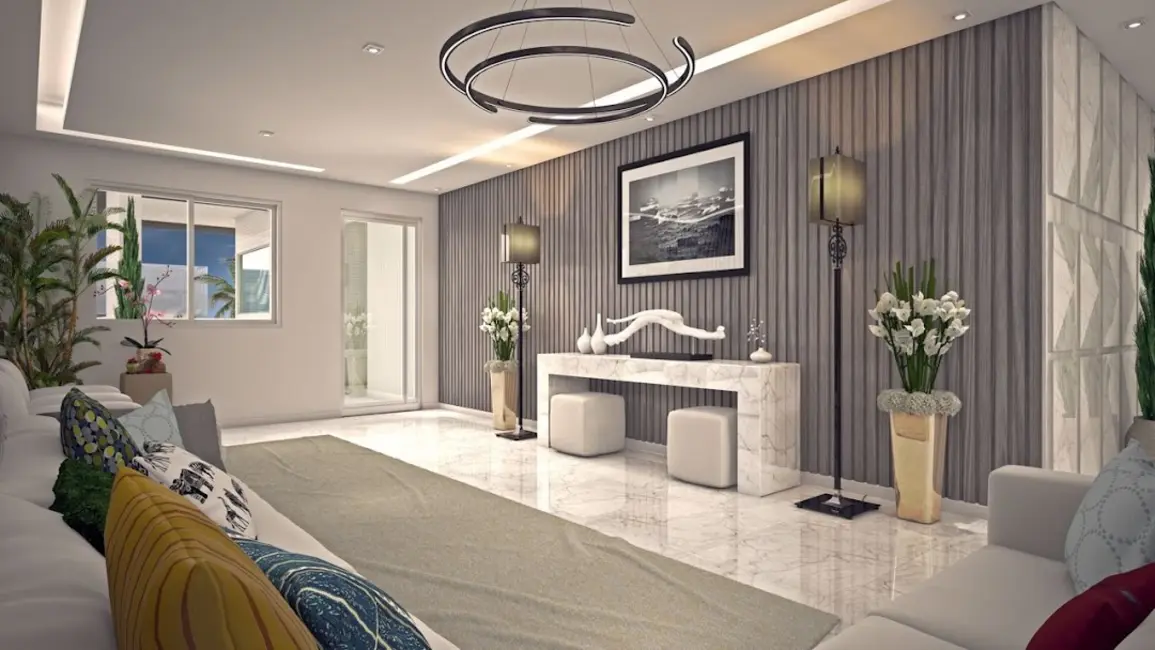 Foto 3 de Apartamento com 2 quartos à venda, 70m2 em Praia Grande - SP
