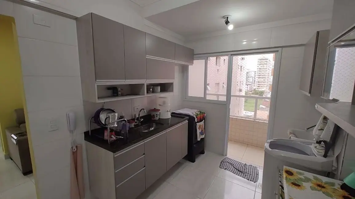 Foto 1 de Apartamento com 2 quartos à venda, 60m2 em Aviação, Praia Grande - SP