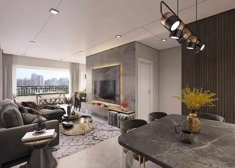 Foto 6 de Apartamento com 2 quartos à venda, 87m2 em Canto do Forte, Praia Grande - SP