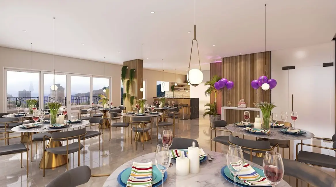 Apartamento com 2 quartos à venda, 88m2 em Canto do Forte, Praia Grande - SP - imagem 4 Foto 4 de Apartamento com 2 quartos à venda, 88m2 em Canto do Forte, Praia Grande - SP