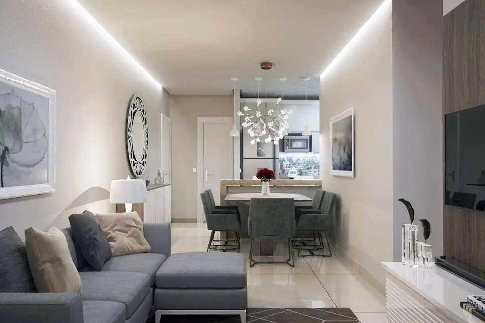 Foto 2 de Apartamento com 2 quartos à venda, 69m2 em Praia Grande - SP